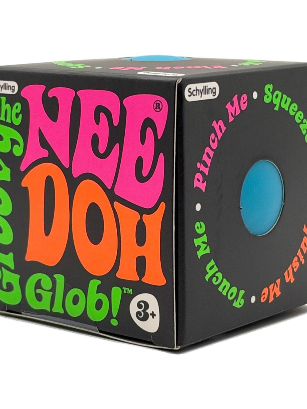 Schylling NeeDoh The Groovy Glob Sensory Stress Ball Fidget Toy Blue